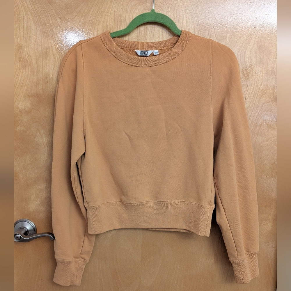 Burnt Yellow Crewneck Sweatshirt
